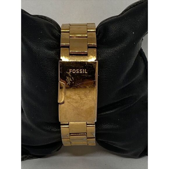 Fossil Cecile AM4628 Women Stainless Steel Rose Analog Dial Quartz Watch BP674 - Picture 6 of 12